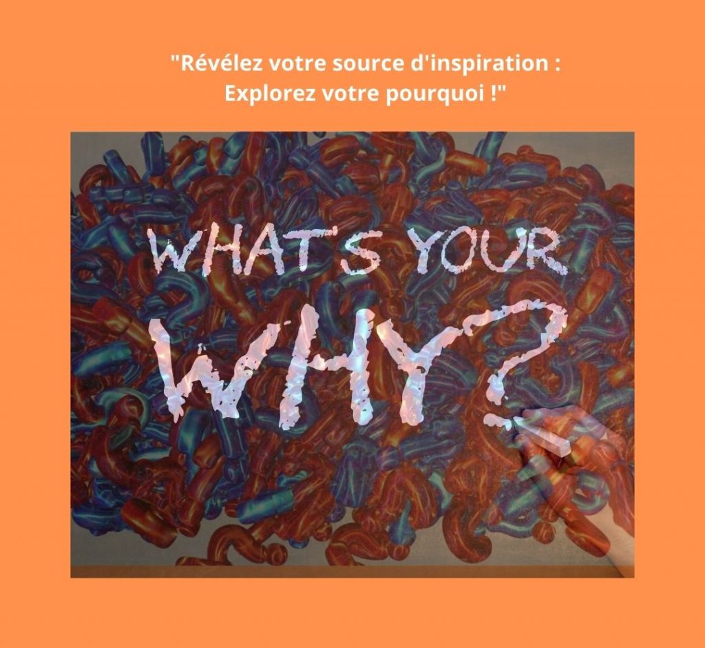 "Révélez votre source d'inspiration avec le texte 'What's your why?'